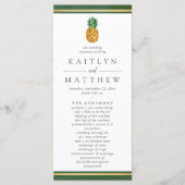 ザトロピカルパイナップル結婚コレクション プログラム (正面)