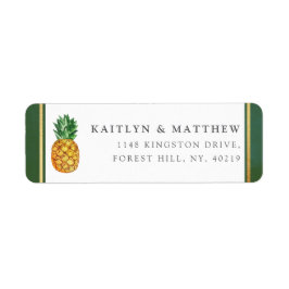 ザトロピカルパイナップル結婚コレクション ラベル