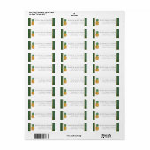 ザトロピカルパイナップル結婚コレクション ラベル (フルシート)