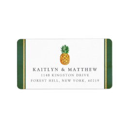 ザトロピカルパイナップル結婚コレクション ラベル