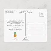 ザトロピカルパイナップル結婚コレクション 案内ポストカード (裏面)