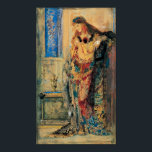 ザトワレットバイグスタヴモロー ポスター<br><div class="desc">Gustave MoreauのフランスのToiletteは、東インテリアの豪華で豪華な、エキゾチックな東のローブ、ベールや宝石に浮かぶ背の高い立ち上がる女性の姿を描いた複雑に詳細な水色の作品である。19世紀後半の素晴らしサロンで成功したグスターブ・モローが出展しフランスの、後にパリのエコール・デ・ボークス・アーツ教授となる。彼の特筆すべき学生には、モダニストのフォーブの画家アンリ・マティス、アルバート・マルケ、ジョルジュ・ルオーなどがいる。モローの作品はインガクラシカルレスやデラクロワなど19世紀の画家と共通しているフランスのが、彼の文学、古風なスタイルと宗教および神話学的な主題のためのフランスのSymboistの動きの一部と見なされることが多い。</div>