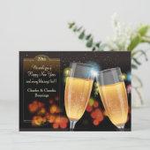 ザトースト新年のホリデーカード シーズンカード (スタンド正面)