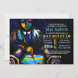 ザト読ラーバーバルミツワー招待状 招待状