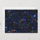 ザト読ラーバーバルミツワー招待状 招待状 (裏面)