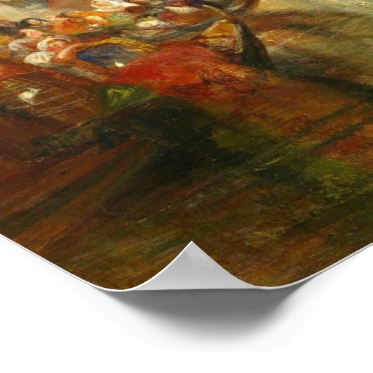 ザドガナヴェネツィア – ウィリアム・ターナーファインアート ポスター (角)