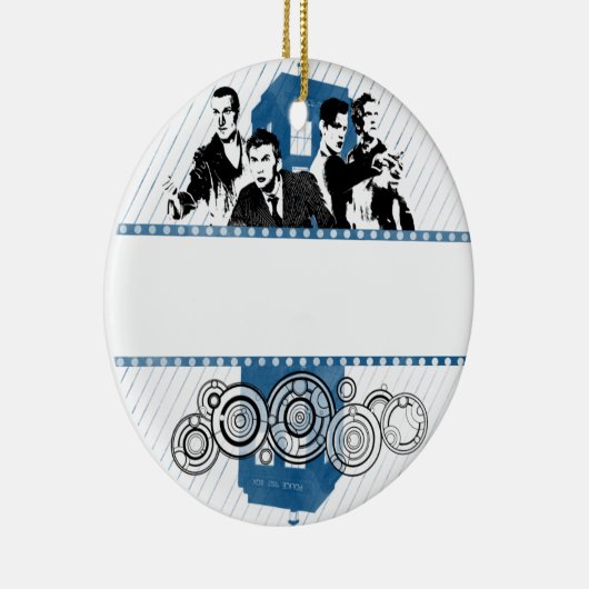 ザドクターズパーソナライズされたオーナメント セラミックオーナメント (右)