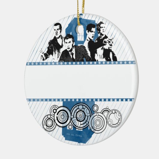 ザドクターズパーソナライズされたオーナメント セラミックオーナメント (左)