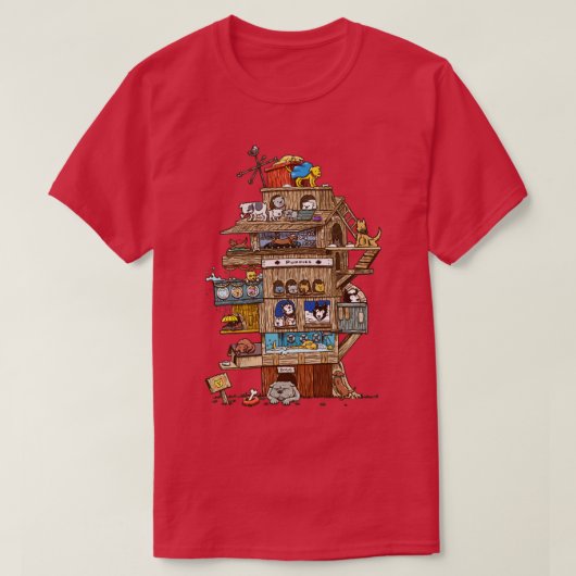 ザドッグハウス Tシャツ (デザイン正面)