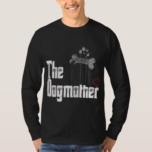 ザドッグマザーおもしろい犬マママオーナーギフト Tシャツ (正面)