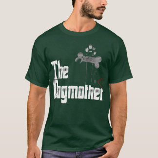 ザドッグマザーおもしろい犬マママオーナーレトロ Tシャツ