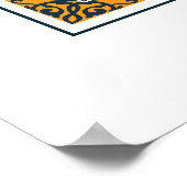 ザドッグラバー図解入りの、写真付きのタロットテーマ ポスター (角)