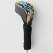 ザドバーマンドッグポートレート005 – セーブルガブリエル ゴルフヘッドカバー (アングル)