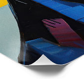 ザドバーマンドッグポートレート005 – セーブルガブリエル ポスター (コーナー)