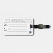 ザドラゴンつながりラゲージタグ ラゲッジタグ (裏面横)