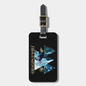 ザドラゴンとザウルフデイネリス&ジョングラフィック ラゲッジタグ (正面縦)