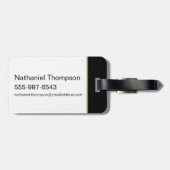 ザドラゴンとザウルフデイネリス&ジョングラフィック ラゲッジタグ (裏面横)