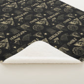 ザドラゴンとザウルフデイネリス&ジョンパターン シェルパブランケット (3/4)