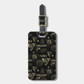 ザドラゴンとザウルフデイネリス&ジョンパターン ラゲッジタグ (正面縦)