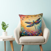 ザドラゴンフライズジャーニー装飾用クッション クッション (椅子)