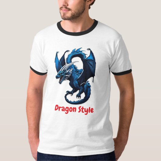 ザドラゴン:スカイボーンFury Ringer Tシャツデザイン Tシャツ (正面)