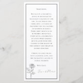 ザドリンク+素敵な文字タイムレス開花 メニュー (裏面)