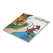 ザドリームランドマスコットのルイ・ワイン タイル (側面)