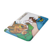 ザドリームランドマスコットのルイ・ワイン バスマット (アングル)