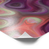 ザドレイン、紫 フォトプリント            (角)