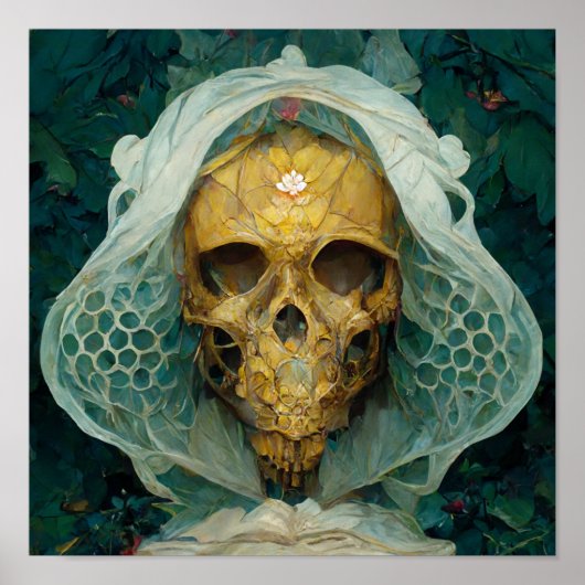 ザドローンビースカルファンタジーSci-Fi ポスター (正面)