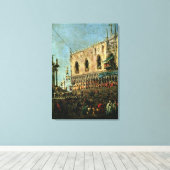 ザドージオンザクローヴ火曜フェスティバルオンザピア キャンバスプリント (インサイチュ (ウッドフロア))