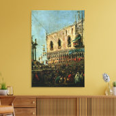 ザドージオンザクローヴ火曜フェスティバルオンザピア キャンバスプリント (インサイチュ (リビング))