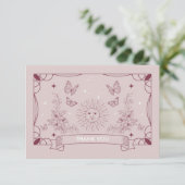 ザドータータロットベビーシャワーサンキューカード エンクロージャーカード (スタンド正面)