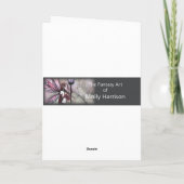 ザドードラー妖精ファンタジーグリーティングカード カード (裏面)