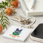 ザド最高のグパパエバーポーソウルギフトアイディア キーホルダー (正面右)