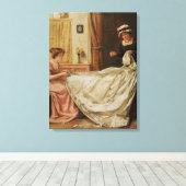 ザド結婚レス キャンバスプリント (インサイチュ (ウッドフロア))