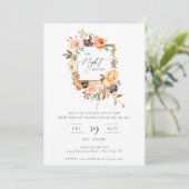 ザナイトアウォイ自然ンタムフローラ招待状 招待状 (スタンド正面)