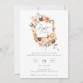 ザナイトアウォイ自然ンタムフローラ招待状 招待状 (正面)