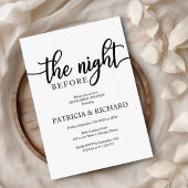 ザナイトアウレリハーサルシンプルディナー 招待状