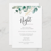 ザナイトウィリーリーフリハーサルディナー招待状 招待状 (正面/裏面)