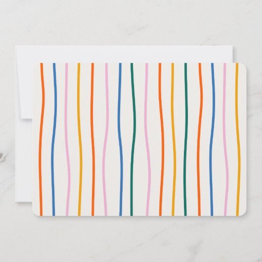 ザナイトウィークフェスティバルおもしろいリハーサルディナー 招待状 (裏面)