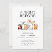 ザナイトビファイアバチュラーパーティ 招待状 (正面)