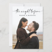 ザナイトリハーサルディナー招待状 招待状 (正面)