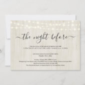 ザナイトリハーサルディナー招待状 招待状 (正面)