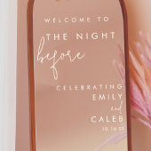 ザナイトリハーサルディナー鏡サイン ウィンドウサイン