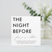 ザナイトリハーサルモダンディナー招待状 招待状 (スタンド正面)