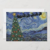 ザナイト静かフラットクリスマスホリデーカード シーズンカード (正面)