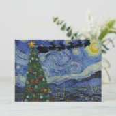 ザナイト静かフラットクリスマスホリデーカード シーズンカード (スタンド正面)