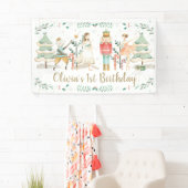 ザナツクラッカークリスマス誕生日バックドロップウェルカム 横断幕 (インサイチュ)