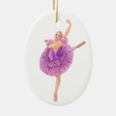 ザナツクラッカーバレエ砂糖梅フェアリーオーナメント セラミックオーナメント (裏面)